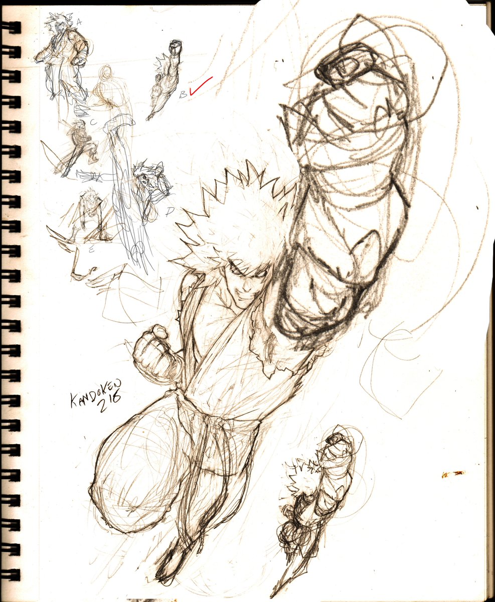 Violent Ken commission WIP #violentken #streetfighter #kandoken #capcom 