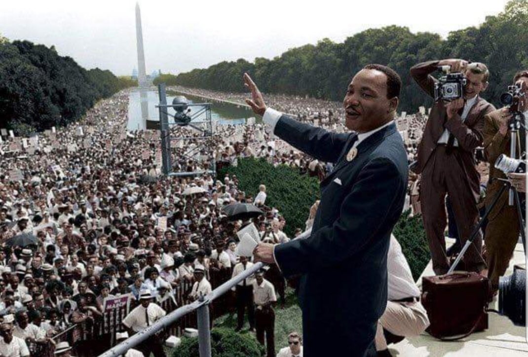 joylight62's tweet photo. Today In 1963, History was made for ALL People. Dr. King set the Stage to change the World, for the Better. It's the 55th Anniversary of Dr. Martin Luther King Jr.'s "I Have A Dream" speech at the March on Washington. #MLK #MaketheWorldaBetterPlace #BayardRuston #MarchOnWashinton https://t.co/JRIXxpYOwY