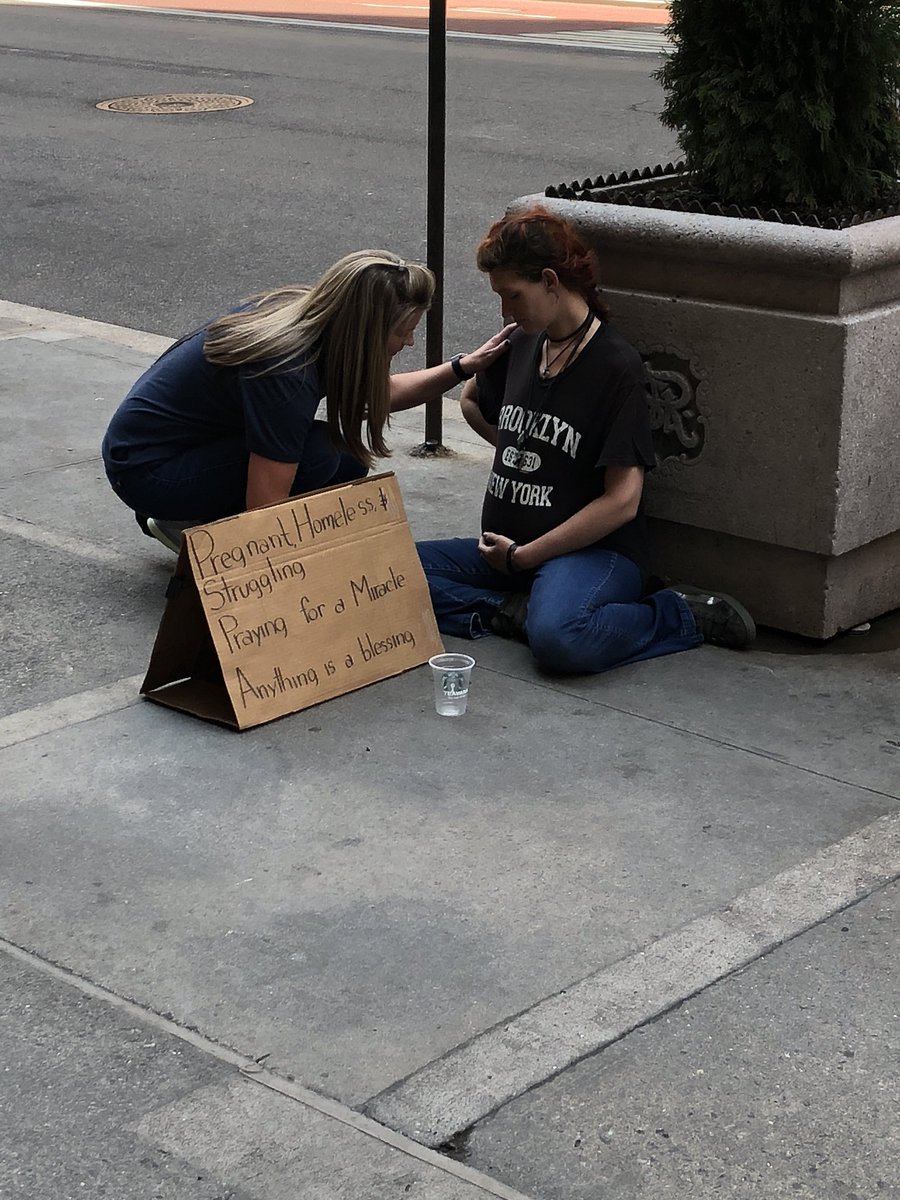 ryangradke's tweet image. The photo my wife won’t post, but she loves doing this at home or on vacation. @barbaragradke #praying #1sheep #nyc