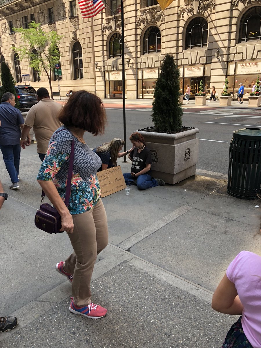 ryangradke's tweet image. The photo my wife won’t post, but she loves doing this at home or on vacation. @barbaragradke #praying #1sheep #nyc