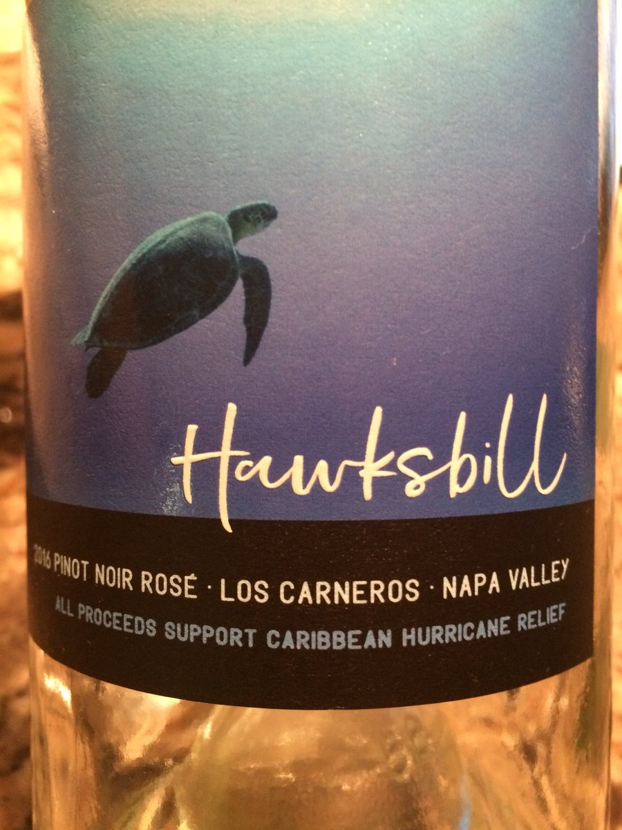 EllisonLynne's tweet photo. Recently discovered this Pinot Noir Rosé. Will definitely be drinking it again! @RobertFoleyWine never disappoints, and it is admirable that all proceeds from this wine supports Caribbean Hurricane Relief. https://t.co/MHr5hYe5JY