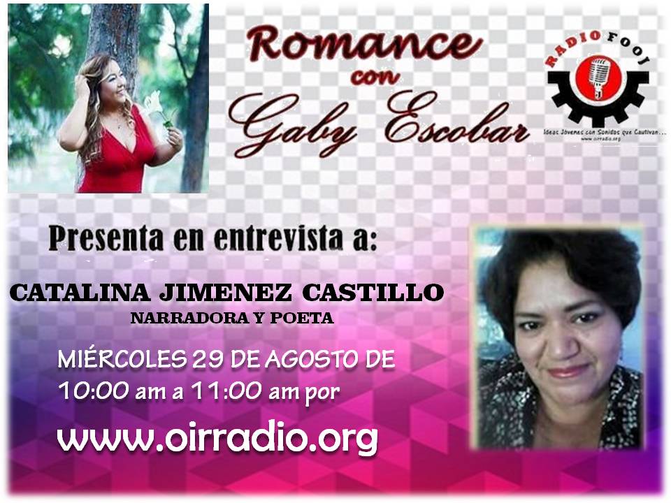 MatamorosFooj's tweet photo. No te pierdas la entrevista a la Poeta y Narradora Catalina Ramírez mañana en punto de las 10:00 am por https://t.co/iPLJarPs3b la RADIO DEL SECTOR OBRERO desde Matamoros Tamaulipas. https://t.co/SB2GQyqgzY