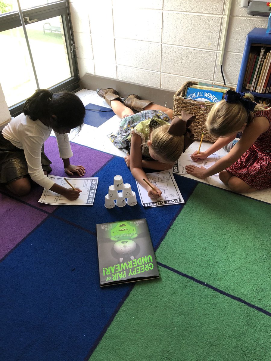 MrsSandersSquad's tweet photo. Reading centers are officially in full force! 📚✏️📓💭 @ChristineMHoff1 https://t.co/ryvdR6LLhD