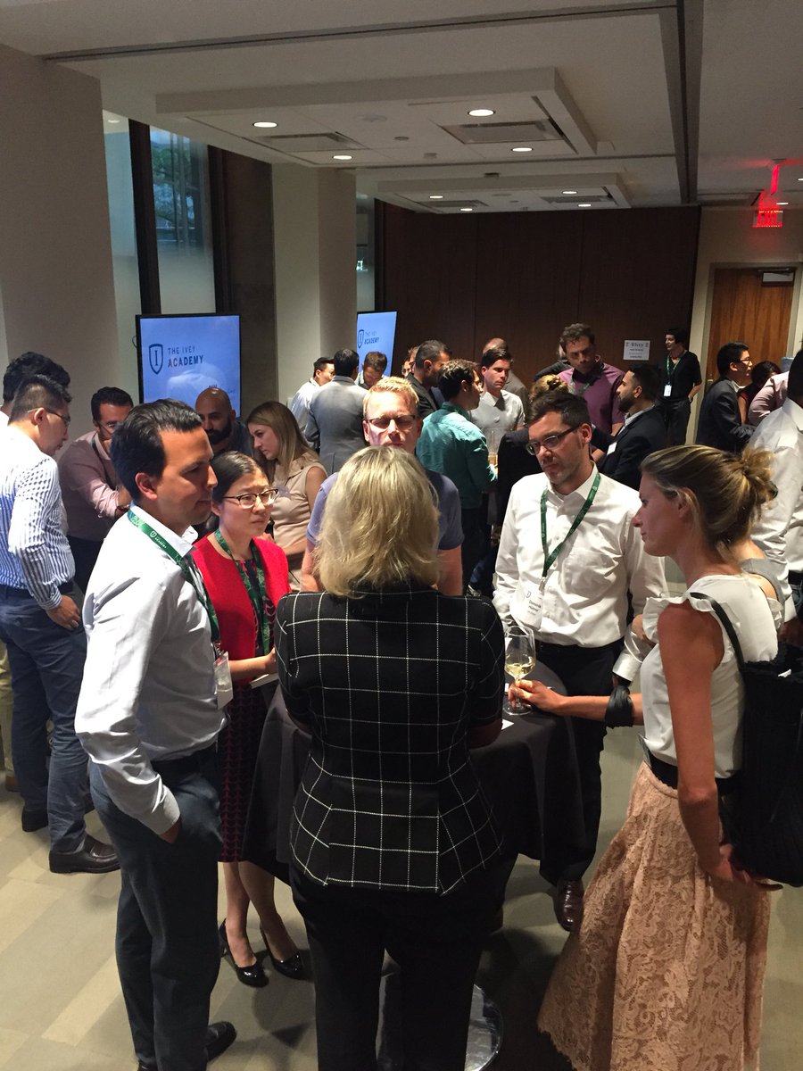 How global is the RSM MBA programme? Networking with Fin Tech specialists of local companies in Toronto during MBA study trip <a href="/rsmalumni/">RSM Alumni</a> @rsmmba #rsmmbastudytrips