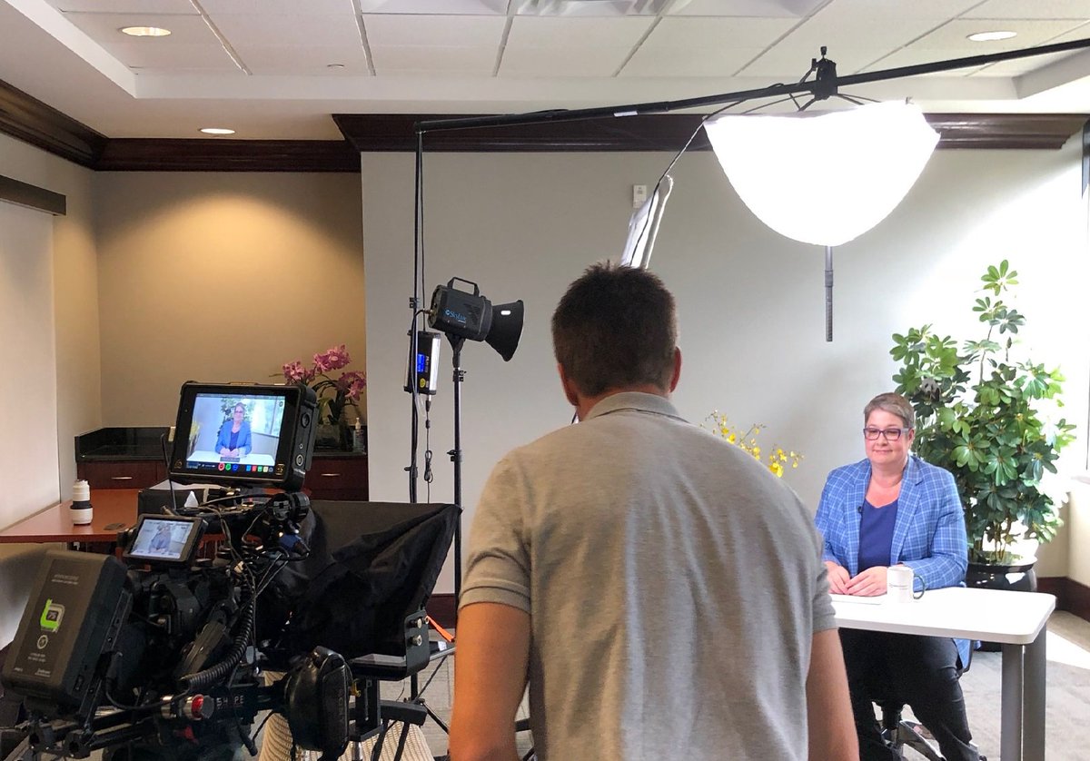 MThompsonCB's tweet image. Very exciting things happening - Wrapped filming last week on two strategic initiatives. Quite the setup to get the light just so. #CEOOnTheGo #CBEngage