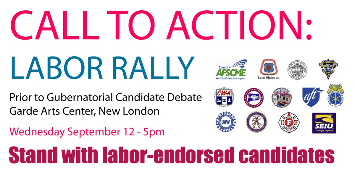 AFTCT's tweet photo. Calling all #union members: join our movement ahead of 1st #CTGov debate of General #Election2018 season to demand our #FreedomToJoin is on agenda: https://t.co/XED0HfSM3d #AFTVotes @AFTUnion @ConnAFLCIO @AFSCMECT4 https://t.co/hjC1RObldH