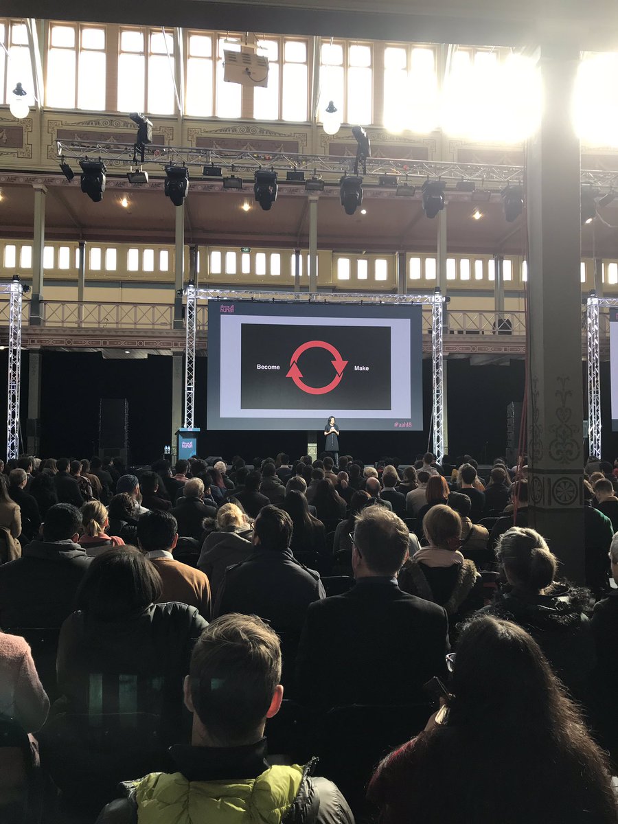 madspacer's tweet photo. Great design help us become a better human being #ahh18 #design https://t.co/OKEgVmFH97