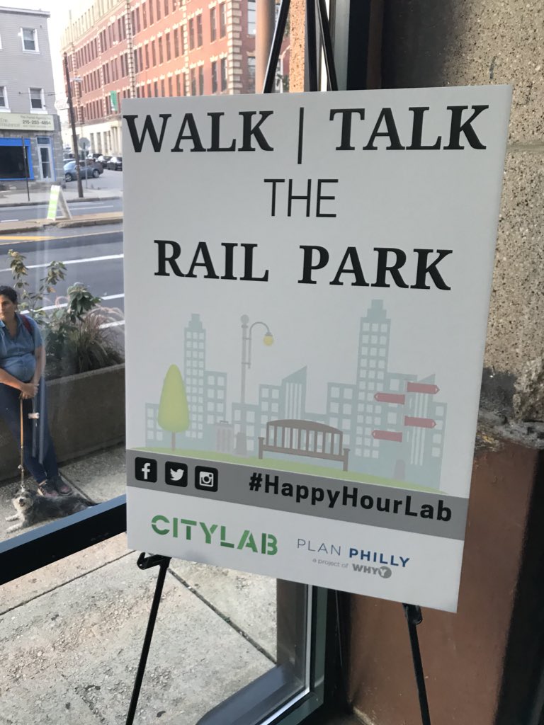 brian_a_vaughn's tweet photo. Had an awesome time on @TheRailPark ‘s Talk the Trail Park. About to see a @CityLab panel discussion with journalists, Park officials, and Park advocates! #HappyHourLab https://t.co/VEtu1Jng8B