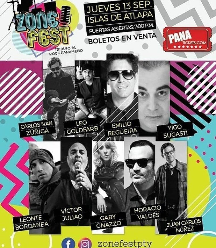 TDNpty's tweet photo. Jueves 13 de septiembre @zonefestpty ft. @JuanXinTierra intepretando temas de #TierraDeNadie boletos en @Panatickets 🤘🏼🎸 https://t.co/axvgiDNZX6