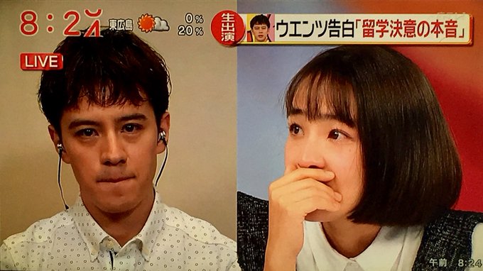 スッキリ ウエンツの留学に大沢あかね涙 元天てれ戦士の2人にドンピシャ世代の視聴者ももらい泣き まとめダネ