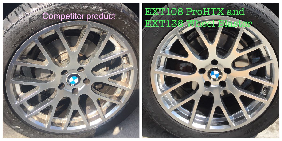 VTL_MN's tweet photo. What's in your CTAs? #CleanBetter with #VerTechLabs wheel cleaners. Ask the #carwashexperts #KentNygren and #BrentTroutner - VTL products clearly outperform the competitor. Don't settle for 'sort of' shiny and residue - ask for Wheel Blaster and ProHTX from Ver-tech Labs! https://t.co/WNQWbg2fx6
