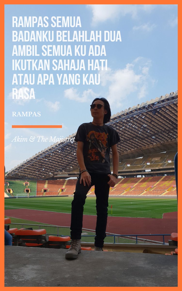 TeamBeby_'s tweet photo. NANTIKAN #RAMPAS single terbaru @akim_themajistret 31 AUGUST 2018. .

#RAMPAS #RampasATM
#akimandthemajistret 
#teambeby @FreddyHyperAct 

.

 📷 @IrfanDzahier https://t.co/akukL6jGYd