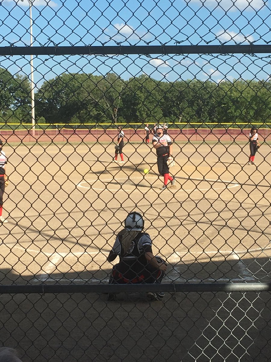 J_JRademann's tweet photo. It was a PREFECT GAME!!! 9StrikeOuts #SoftballStrong #PitchingwithPurpose #SeniorYear @P_Rademann00 https://t.co/DeeBJ69iSY
