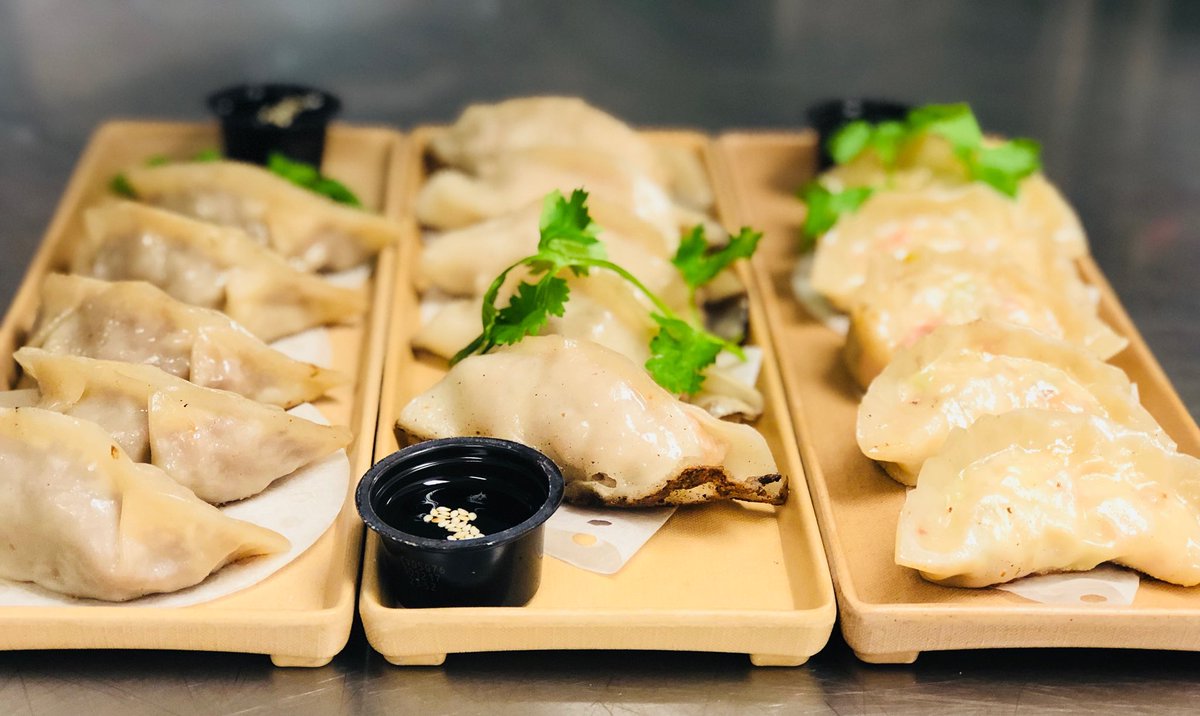 Dumplings: Thai Basil Chicken, Bulgogi, and Gyoza!!!