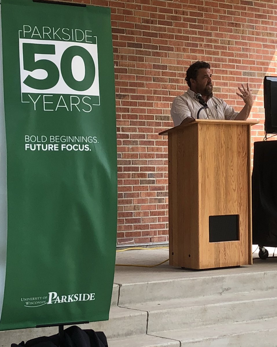 ChancellorFord's tweet photo. Rededication of Dr. Anna Marie Williams Nature Trail &amp; Garden @uwparkside. Honoring legacy of outstanding professor &amp; mentor! @UWPAlumni #50years https://t.co/5WBPQtEkUc