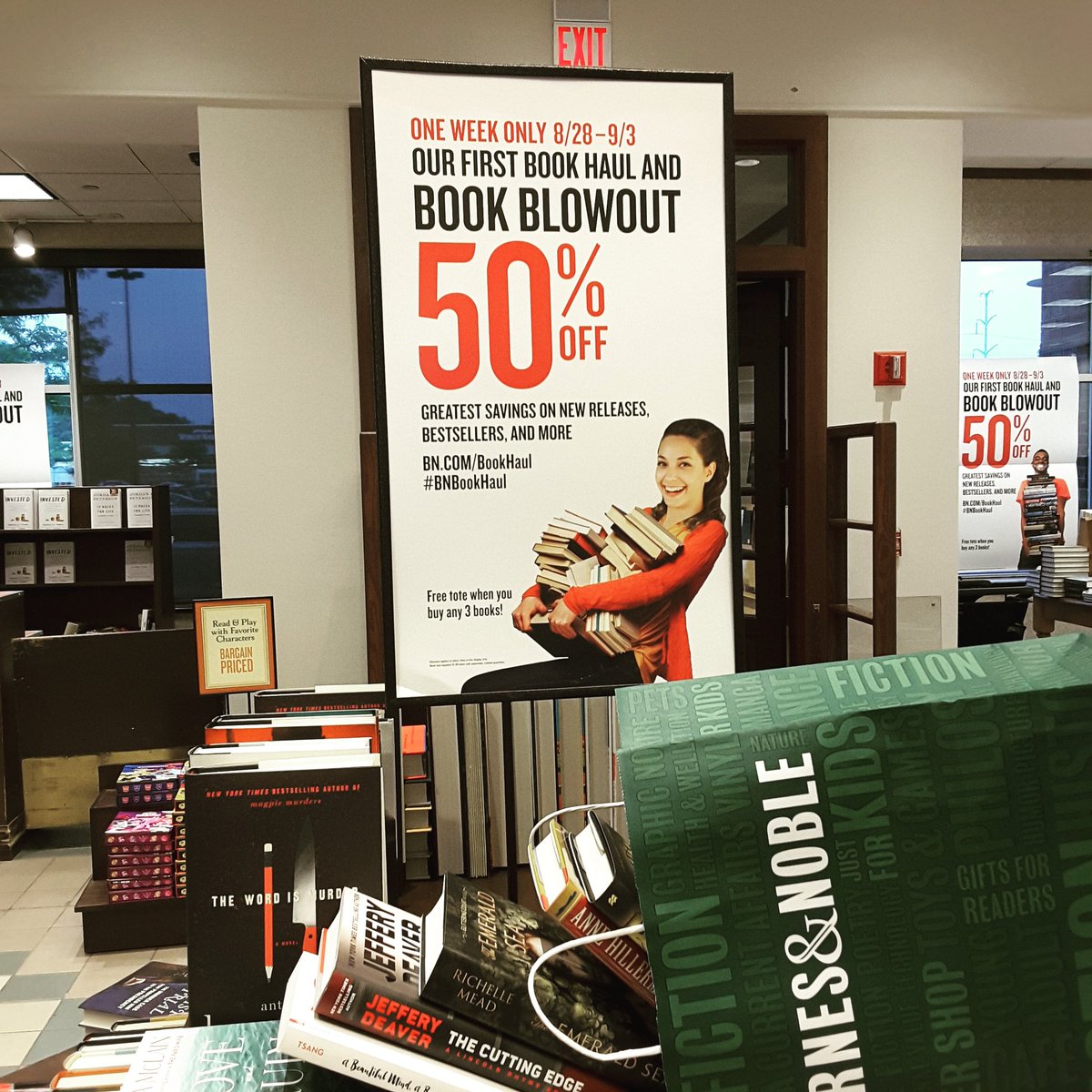 Barnes Noble On Twitter Join Us For Bnbookhaul 50 Off