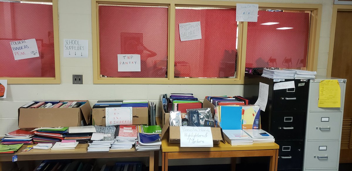 Ms. JacksonTwpDance (@ms_ejacks) on Twitter photo There are still more school supplies! If anyone needs folders, binders, notebooks, pens, pencils. We can also help w/ food, clothes, & toiletries- send an email to twppantry@wtps.org
Emails are confidential! <a href="/siatwp/">Students In Action</a> <a href="/twppride/">Jonathan Strout</a> @SuperintendWTPS <a href="/hpetolicchio/">Heather Peto</a> There are still more school supplies! If anyone needs folders, binders, notebooks, pens, pencils. We can also help w/ food, clothes, & toiletries- send an email to twppantry@wtps.org
Emails are confidential! <a href="/siatwp/">Students In Action</a> <a href="/twppride/">Jonathan Strout</a> @SuperintendWTPS <a href="/hpetolicchio/">Heather Peto</a>