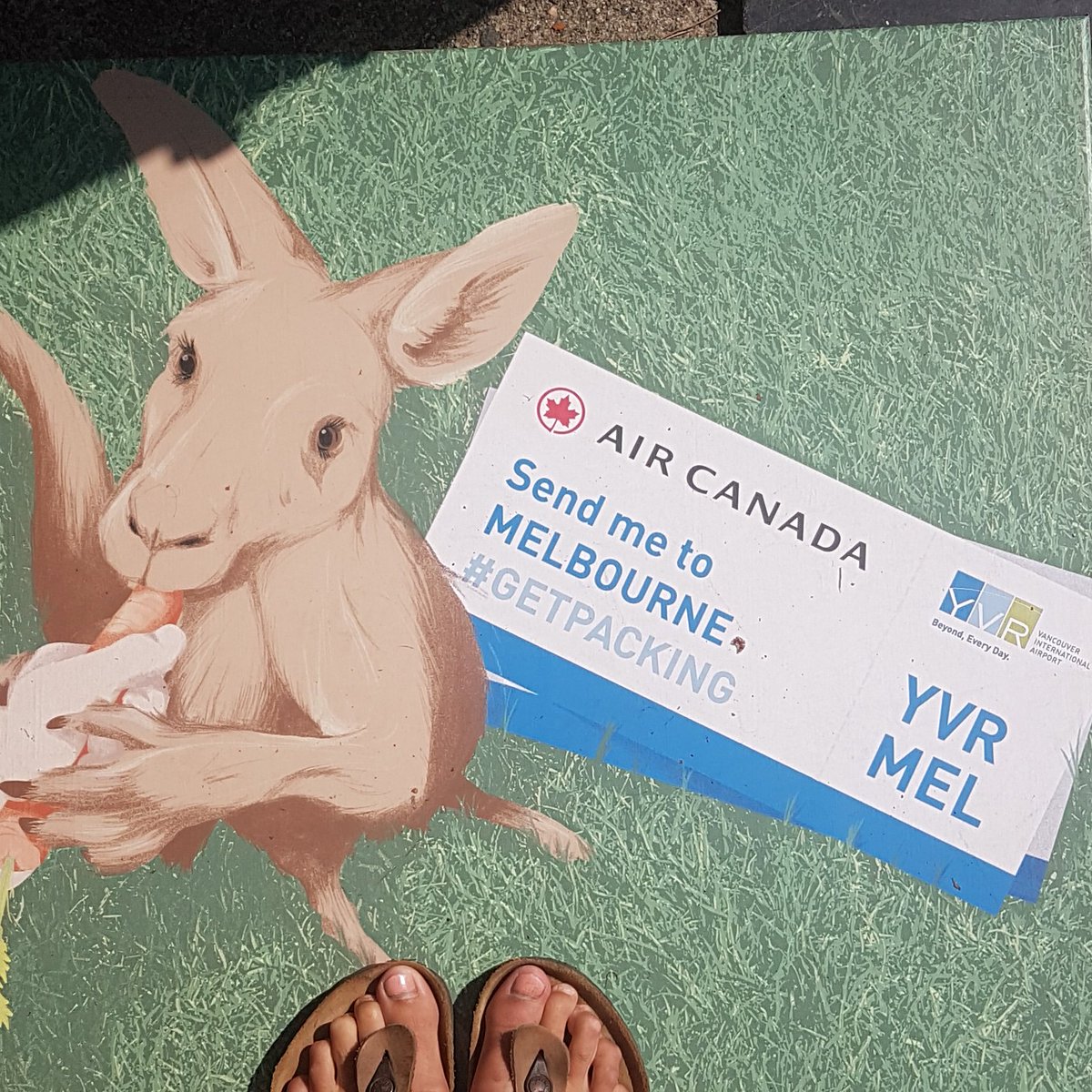 ChristineMcAvoy's tweet image. Yes please @yvrairport - Can&apos;t even afford a pedicure, so I&apos;d love a free flight to Australia to visit my friends. #getpacking @aircanada