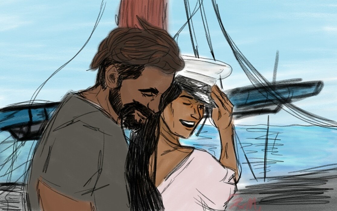 ‘ Falling in love with a woman like you
     Happens so quickly, there’s nothing to do
        It’s only natural

But why did it have to be me? ’