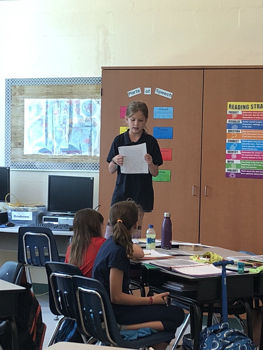 ttatelbaum's tweet image. 1st Share on My Chair was a huge hit. Such brave young writers. #actionsequence #creativewriting @MabryElemSchool