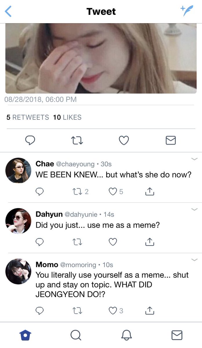 「sʜᴇ’s ᴀɴ ɪᴅɪᴏᴛ, ᴡᴇ ʙᴇᴇɴ ᴋɴᴇᴡ 」  𝘷𝘪𝘴𝘶𝘢𝘭 𝘳𝘦𝘱𝘳𝘦𝘴𝘦𝘯𝘵𝘢𝘵𝘪𝘰𝘯. 𝘑𝘪𝘩𝘺𝘰 𝘈𝘵𝘵𝘢𝘤𝘬𝘴 𝘑𝘦𝘰𝘯𝘨𝘺𝘦𝘰𝘯, 𝘰𝘯𝘭𝘺 𝘵𝘰 𝘩𝘶𝘨 𝘩𝘦𝘳 𝘢𝘧𝘵𝘦𝘳.