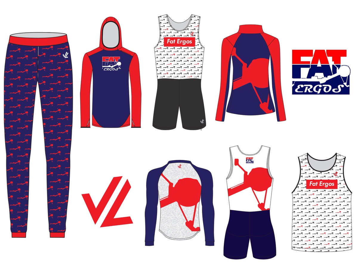 Fat Ergos x JLRacing 
Pre-order Collection now available through Sept. 9th! Link in bio! #rowing #rowingrelated #justrowing #RowingInspiration