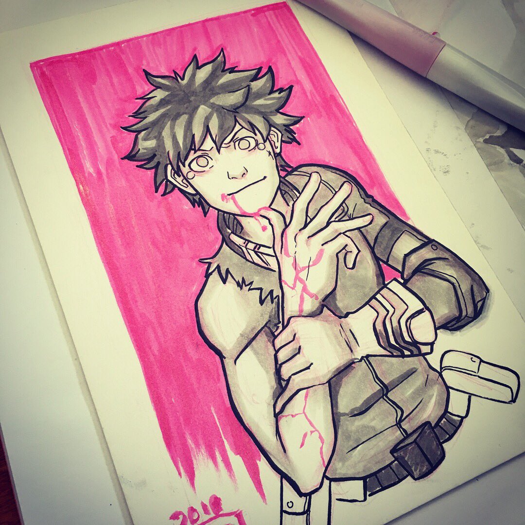 KevinEleventh's tweet image. MIDORIYA SHOUNEN! ✨ 
• • • • • • • • • • • • • • • •
#BNHA #myheroacademia #Sketchprocess #Sketch #commission #deku #midoriyaizuku #midoriya #kevineleventh #bleedpink