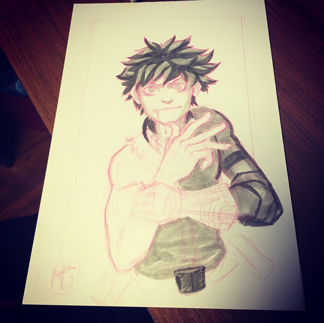 KevinEleventh's tweet image. MIDORIYA SHOUNEN! ✨ 
• • • • • • • • • • • • • • • •
#BNHA #myheroacademia #Sketchprocess #Sketch #commission #deku #midoriyaizuku #midoriya #kevineleventh #bleedpink