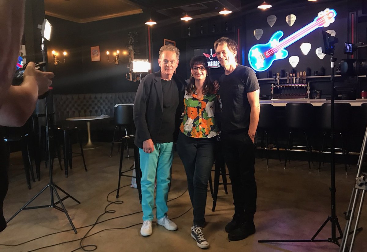 stacyohstacy's tweet photo. We're wrapping up the season finale y'all! Only a few minutes left. 💔📺🎤
I can't imagine a better send-off than this little chat with @baconbros. Hope y'all are enjoying it as much as I did!! Thanks to @SongbirdsRocks for hosting us!
#boysinbars #forosoco #finale #kevinbacon https://t.co/pIJ1d7gPJu