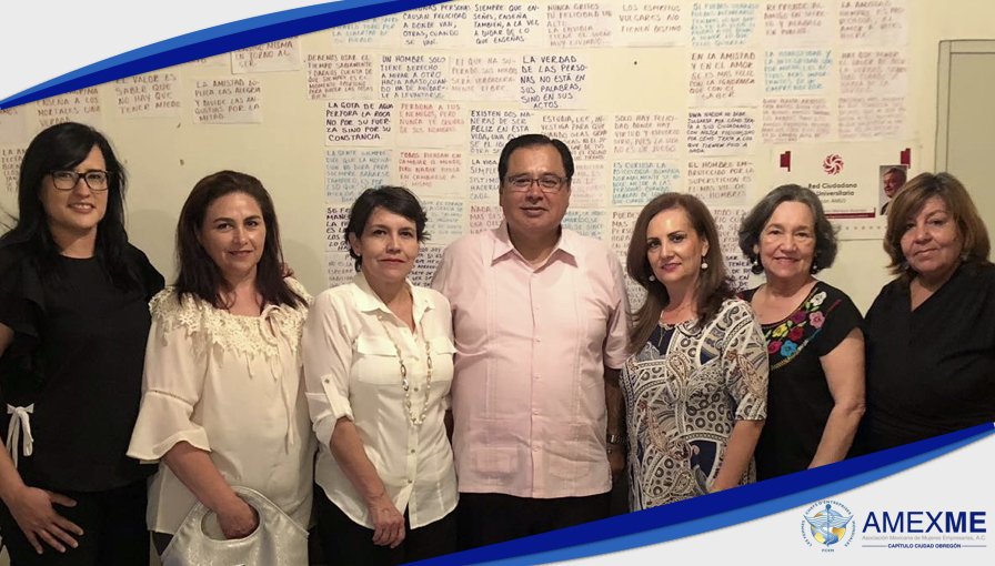 AmexmeObregon's tweet photo. El Consejo de la Asociación Mexicana de Mujeres Empresarias, capítulo Obregón, el día de hoy tuvo una reunión con el presidente municipal electo de Cajeme, Mtro.Sergio Pablo Mariscal, con el propósito de presentarle diversos proyectos en los que se encuentra trabajando.#SoyAMEXME https://t.co/hxlh9qEewg