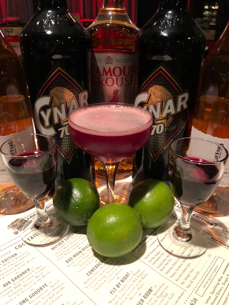 LocalEditionSf's tweet image. Our new cocktail, “Vampira.” Scotch, Beets, Pineapple, Lime, Cynar, Tarragon, Fennel seed. #cynar #giffardliqueurs #sfcocktails