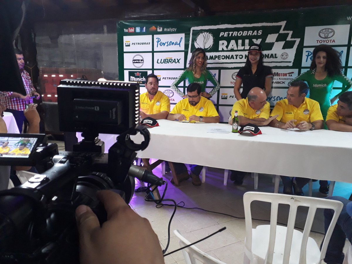 tindelcristhian's tweet photo. Ya desde el @cpvenvivo con la presentación del #SPPreChaco. @LD1120AMPY #SomosRally https://t.co/BYuIYCLn8S
