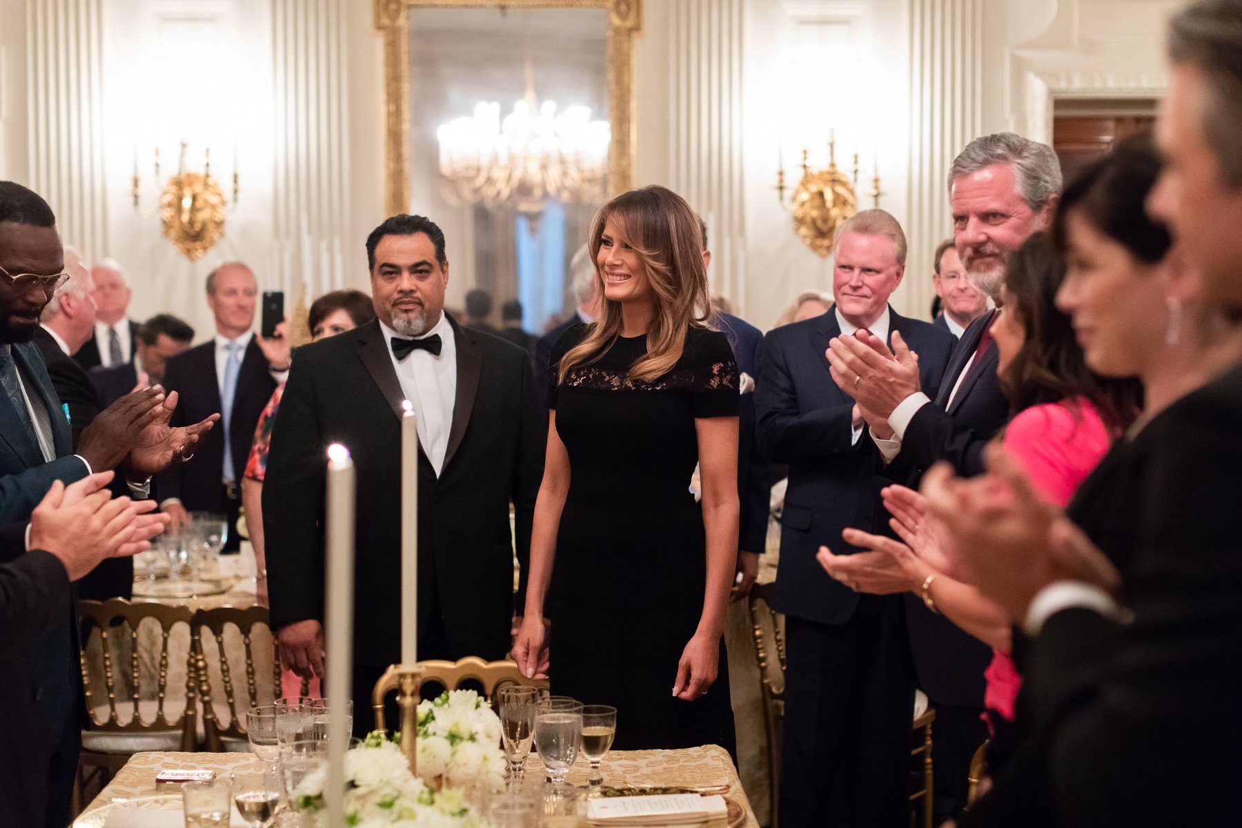 The White House on Twitter "Last night, President Trump and the First