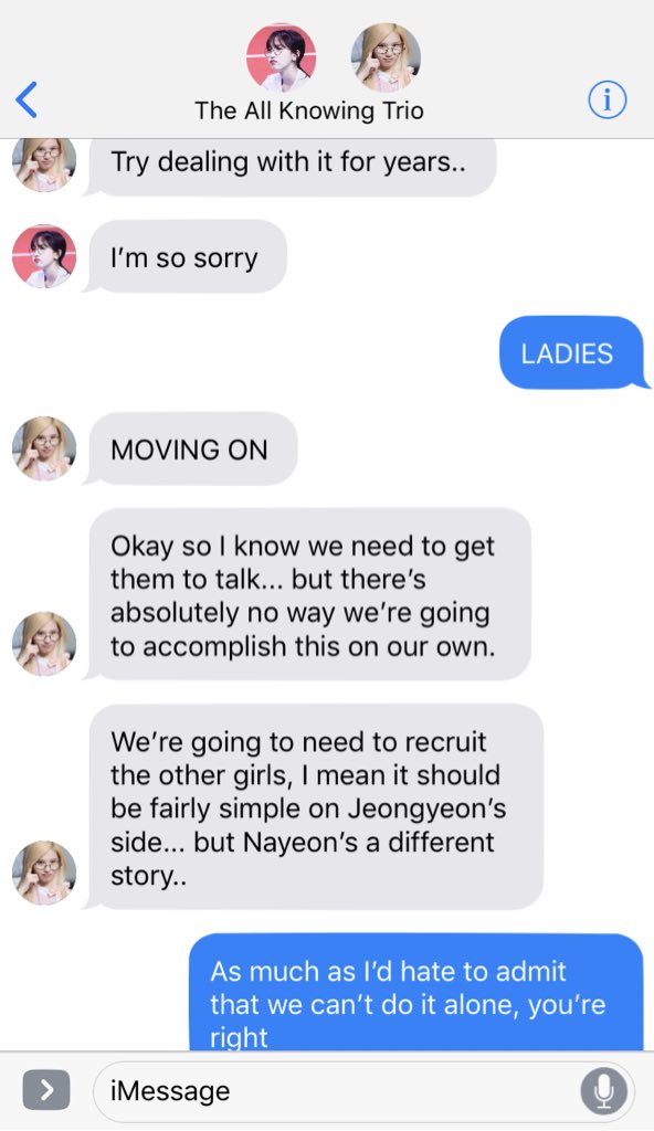 「ᴀʟʟ ᴋɴᴏᴡɪɴɢ ᴛʀɪᴏ」𝘵𝘩𝘦𝘺 𝘢𝘳𝘦𝘯’𝘵 𝘨𝘰𝘪𝘯𝘨 𝘵𝘰 𝘣𝘦 𝘢𝘣𝘭𝘦 𝘵𝘰 𝘥𝘰 𝘪𝘵 𝘢𝘭𝘰𝘯𝘦. 𝘛𝘪𝘮𝘦 𝘵𝘰 𝘳𝘦𝘤𝘳𝘶𝘪𝘵 𝘵𝘩𝘦 𝘰𝘵𝘩𝘦𝘳𝘴, 𝘴𝘢𝘷𝘪𝘯𝘨 𝘮𝘰𝘮𝘰 𝘧𝘳𝘰𝘮 𝘤𝘰𝘮𝘣𝘶𝘴𝘵𝘪𝘯𝘨.