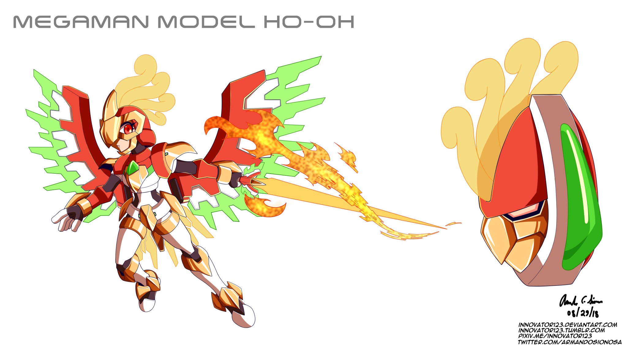Innovator123 on X: Megaman ZX/Pokemon Crossover art Part 1. Was planning to upload all in one go after I finished Ultra Necrozma today but I just learned that there's a limit. This