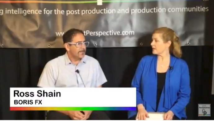 MEWShop's tweet photo. Chief Product Officer at @borisfx, Ross Shain, sits down in for an interview at Siggraph 2018 to talk about their #vfx tools, plugins, and products. https://t.co/R9ijwer7Up #BorisFX #SIGGRAPH2018 #siggraph18 #continuum #sapphire #mocha https://t.co/wxfmb8UyyZ