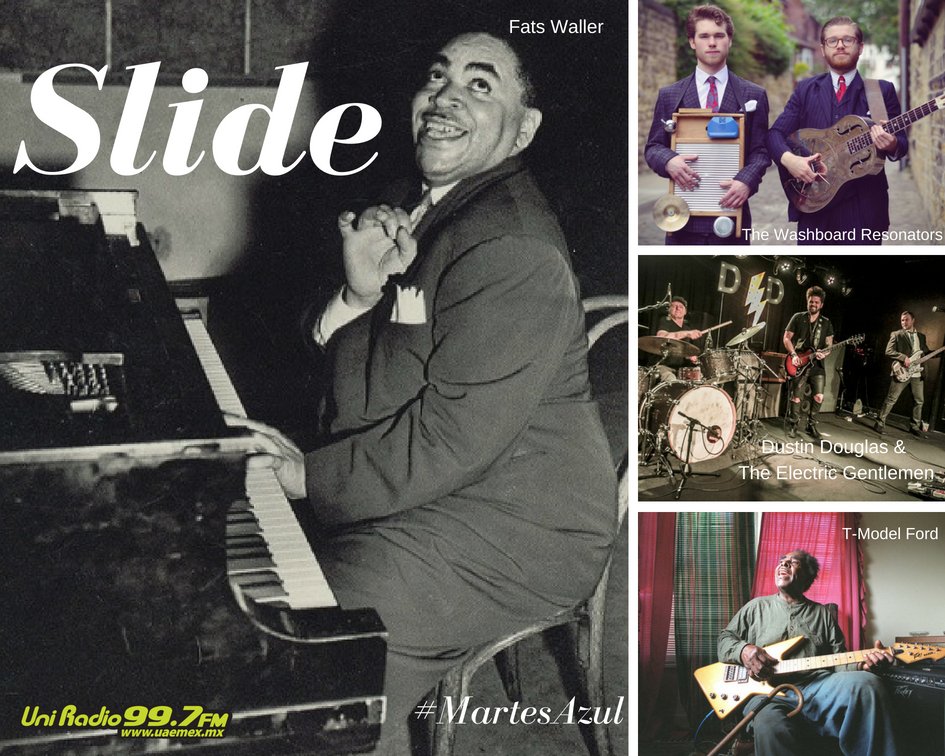 UniRadio997FM's tweet photo. Estamos ya en un nuevo #MartesAzul con @Doppelgaenger18 en @Slide997 
El día de hoy estará sonando en el #LadoA #Fats Waller y #T-ModelFord. En el #LadoB acompañará la noche @thewashboardres y #DustinDouglas&amp;The Electric Gentlemen. #SoyUniRadio #AlAire https://t.co/sCW0zTh40h