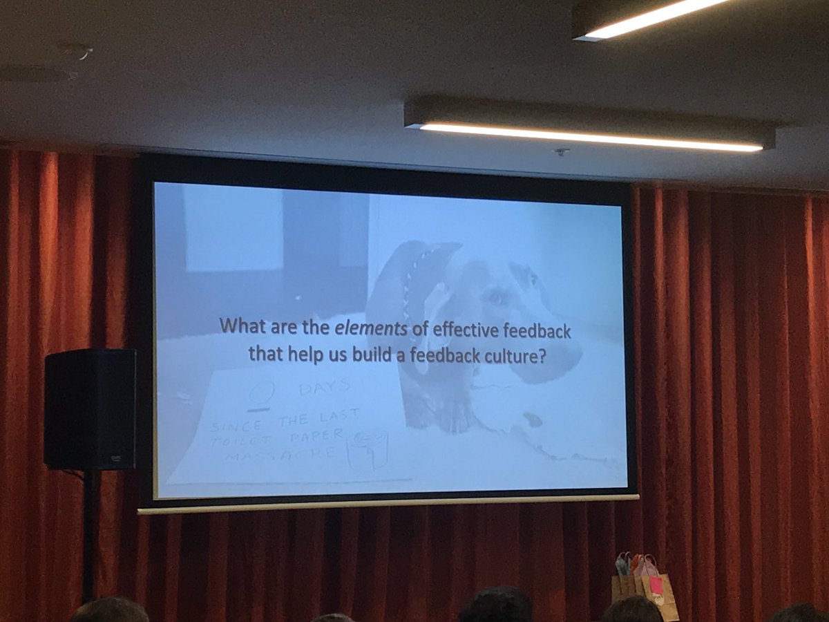 Emergencyfellow's tweet image. #DFTB feedback needs to be specific - think of a naughty dog who eats loo paper - you need to point to the toilet paper when telling them off!