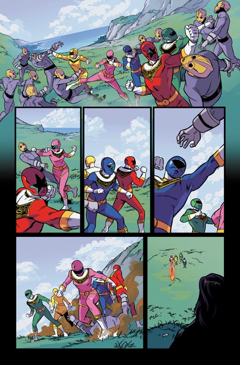 Happy #NationalpowerrangerDay! Had you told me 25 years ago I would've been a part of a rad Power Ranger comic book I'd've flipped! Thank you for being so awesome, Power Rangers. And thanks to Kyle, Hendry, Dafna, Alex, Matt and everyone for having me on this awesome adventure! 