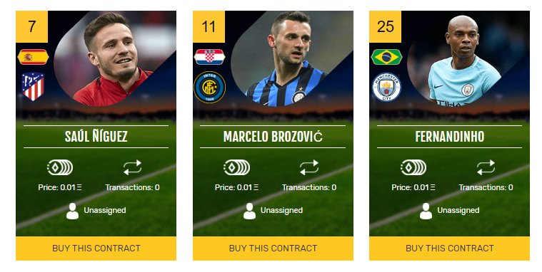 CryptoSoccr's tweet photo. 3 players still with no owner on https://t.co/ZAko9g3cLS 

Saul Niguez 🇪🇸
Marcelo Brozovic 🇭🇷
Fernandinho 🇧🇷

Profit from buying and owning the worlds top #soccer stars today 🔥

#CryptoGaming #blockchaingaming #gamers #indiegames #PCGaming #PCGamer #gamers cryptogamers https://t.co/AzePsfHct9