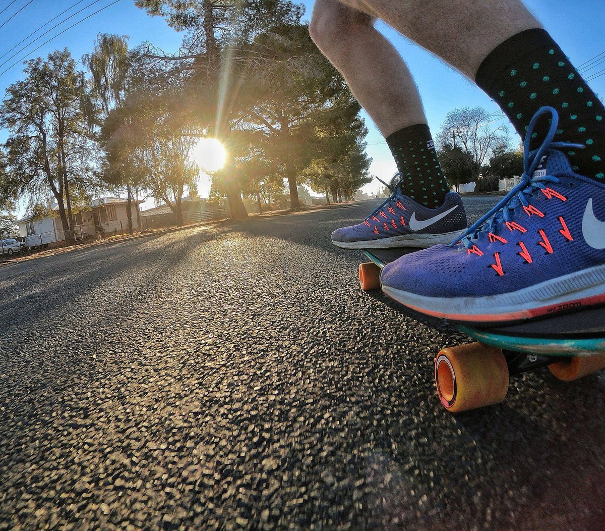 Life as a teacher ain't bad. Commuting to work.