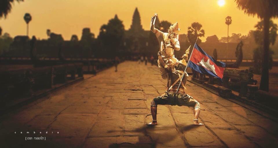 KhemarakJ's tweet photo. This is exactly true that this ល្ខោនខោល dance is belong to Cambodia . this kind of dance was created  by our Khmer ancestors . i just wanna show this wonderful art to the world .and tell to the world that Khmer is kingdom of wonder .
#ThisIsCambodiaCulture
#Cambodia https://t.co/oKLiFEcLXa