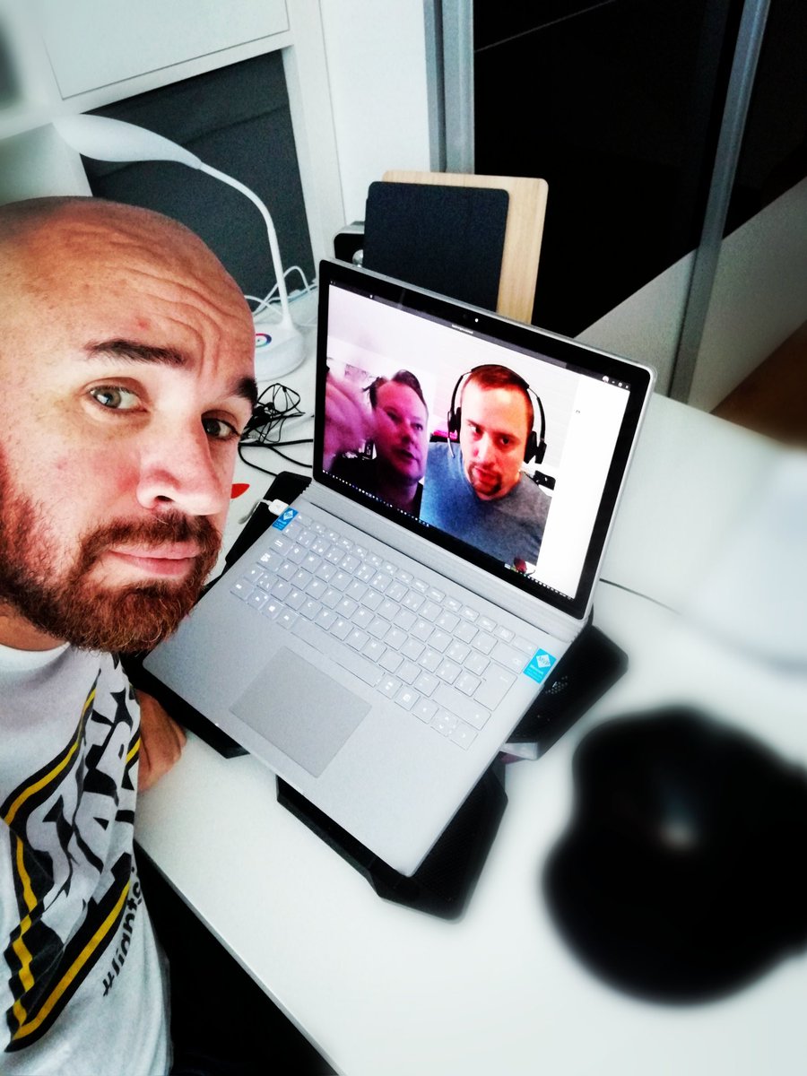 kasuken's tweet photo. Daily scrum call with @JussiMori and @sharepointszu.
What a team!!!
#expertsinside #teaminside #agileinside #starwarsinside #finnishinside https://t.co/yIE3IzFEyC