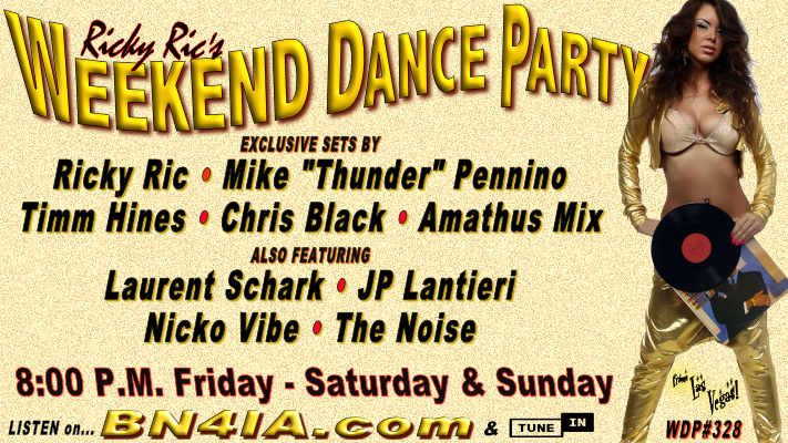 WkndDanceParty's tweet image. #NowPlaying❗The Best of #WeekendDanceParty_328 ❗@BN4IA #Radio #LasVegas❗
With @DJTimmHines @lsselection @DezioOfficial
🔊 HERE❗☞ bn4ia.com &amp;amp; tun.in/se8ZE ☜