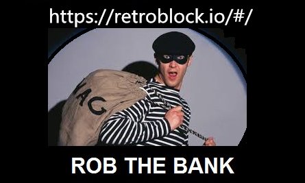 #Robthebank is a new #blockchaingame that will be alive on Friday. The goal of the game is to find the key to the bank #vault and finding the right exit so you take #jackpot away! Link:  #blockchainnews #blockchaintechnology #cryptocurrency #CryptoNews #dapps #metamask #ICO #