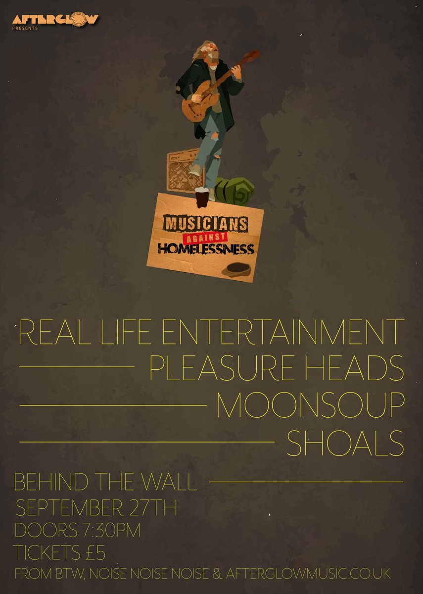 FALKIRK! <a href="/Afterglow_Live/">Afterglow MUSIC</a> are back for the 2nd year to announce an outstanding line-up for #MAH2018 <a href="/BTWFalkirk/">Behind The Wall</a> on 27th Sept. Featuring the brilliant <a href="/RLEmusic/">Real Life Entertainment</a> <a href="/shoals_band/">shoals</a> Moonsoup and <a href="/PleasureHeads/">𝙋𝙇𝙀𝘼𝙎𝙐𝙍𝙀 𝙃𝙀𝘼𝘿𝙎</a>. Tickets: skiddle.com/whats-on/Falki…