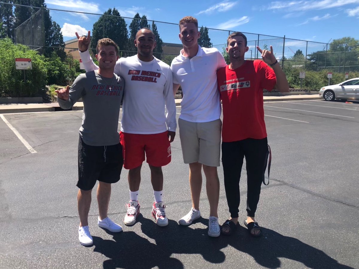WillArmbruester's tweet photo. SEA to ABQ! Thank you to my family, friends, and coaches for all the opportunities that I have been given. I am blessed and very excited to say I will be continuing my education and baseball career at the University of New Mexico! @UNMLoboBaseball #GoLobos https://t.co/aJhY0rtR0I