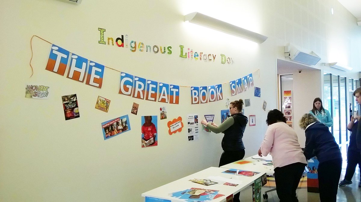tafesa's tweet photo. Spotted at #VictorHarborCampus - our Foundation Skills students are setting up the library for our Great Book Swap next Wednesday 5 September! Come along to your local #TAFESA library, swap your favourite book for another, and make a gold coin donation. https://t.co/WFSRuIUxYf https://t.co/bZE6K613R0
