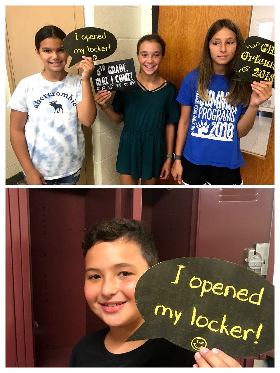 ManningTechTalk's tweet photo. Tweet 2 of 2: Great Hollow 6th Grade Orientation! #GoSmithtown #GoBulls @SmithtownCSD @SCSD_GMS #lockers https://t.co/xF25QYQVtn