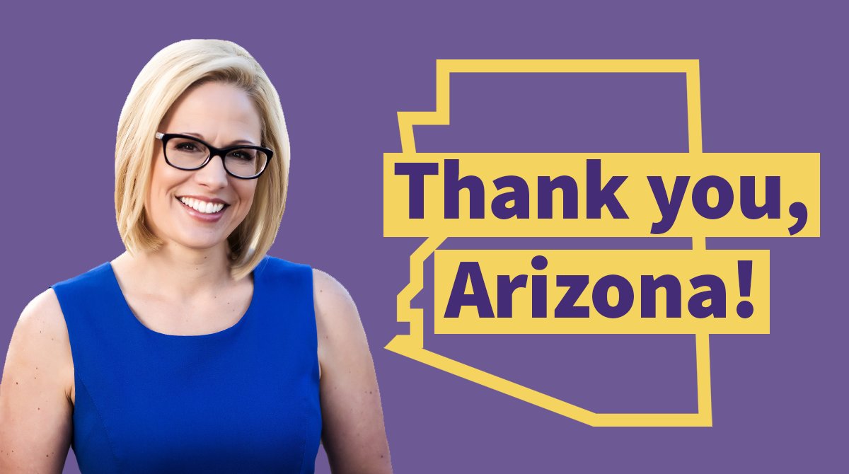 kyrstensinema's tweet photo. Thank you, Arizona! We launched this campaign to fight for our shared Arizona values. Today we took one step closer to victory. I’m grateful for all your support and ready for the road ahead. Let’s go win this thing. #AZSen #AZPrimary

https://t.co/1rO0Uiv4A4 https://t.co/C2ImD8WqJ1